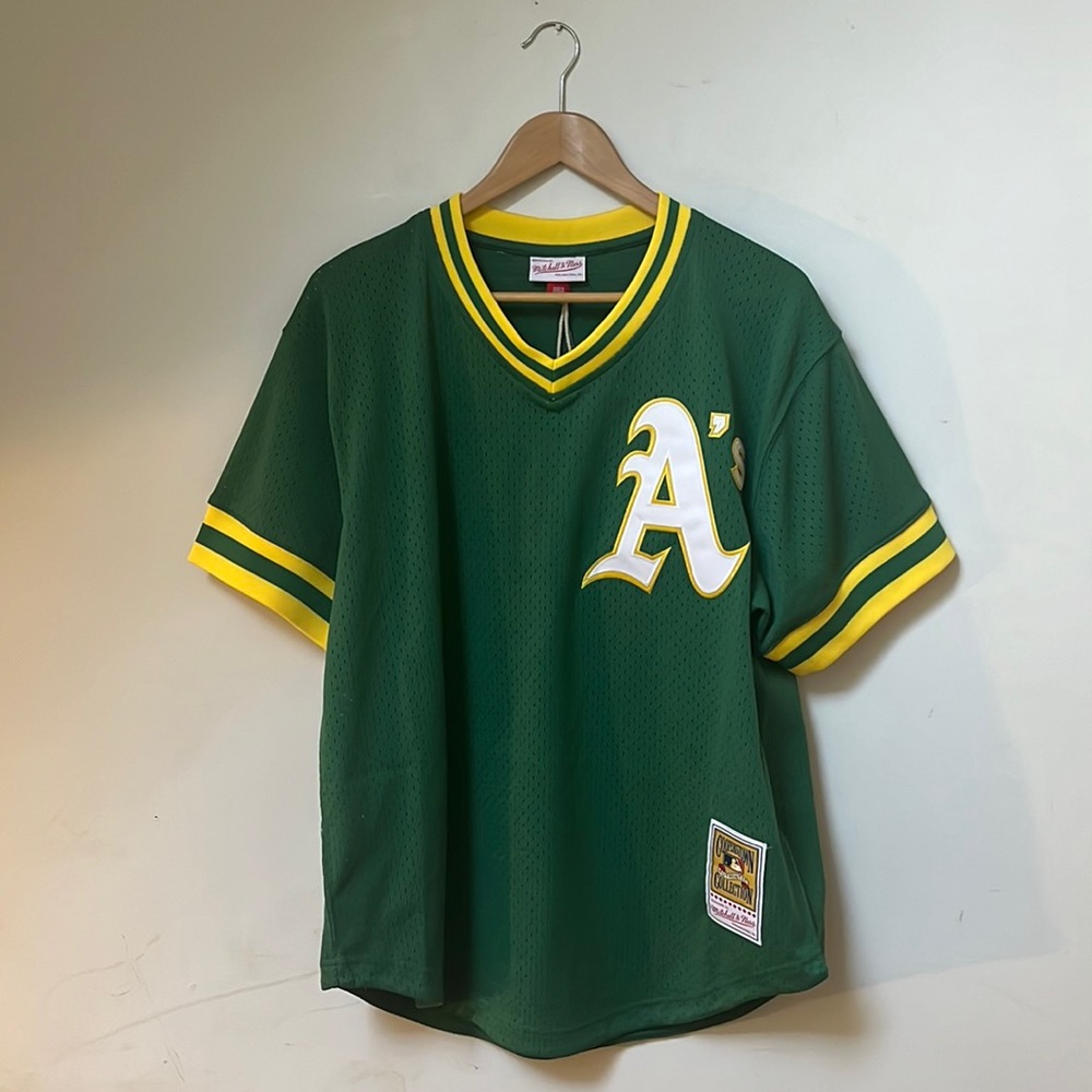 Mitchell & Ness Reggie Jackson Oakland Athletics Batting Practice Jersey